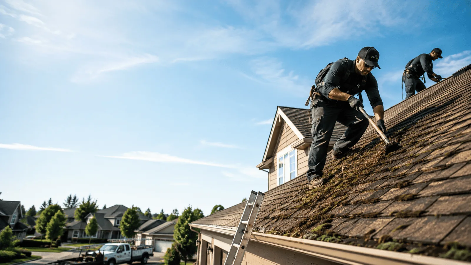 Roof Moss Removal in Wadena, IA near me